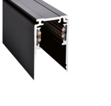 LED 48V Deep rails 100-300 cm - Zwart