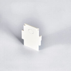 48V Inbouw Eindkap - Wit