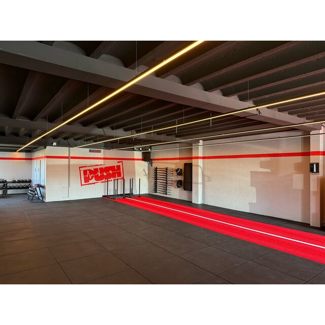 Wit LED profiel inclusief opaal klikafdekking  30 mm x 30,92 mm - XL306WIT