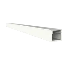 Wit SLIM LED profiel met klikafdekking 10 mm x 8 mm - SLIM308WIT