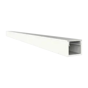 Wit SLIM LED profiel met klikafdekking 10 mm x 8 mm - SLIM308WIT