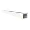 Luksus LED profielen Wit SLIM LED profiel met klikafdekking 10 mm x 8 mm - SLIM308WIT