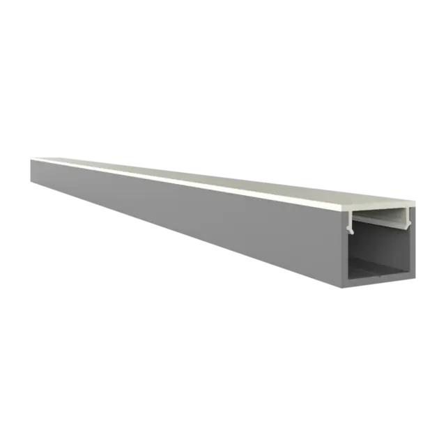 SLIM LED profiel met klikafdekking 10 mm x 8 mm - SLIM308ALU