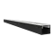 Luksus LED profielen Zwart SLIM LED profiel met klikafdekking 10 mm x 8 mm - SLIM308ZWART