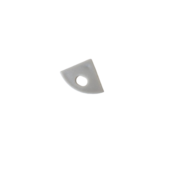 Eindkap - C10ALU - met kabeldoorvoer