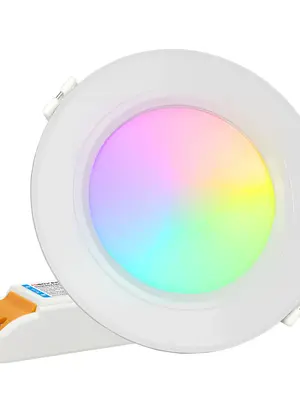 Inbouw LED spot ZIGBEE + RF inbouw 90-95mm LED Spot - RGBCCT & 2700K-6500K - 6W -  FUT068ZR