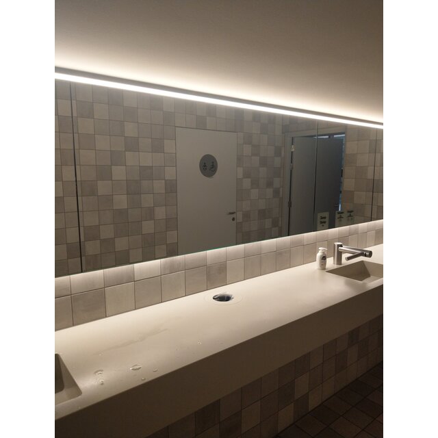 Zwart LED profiel inclusief klikafdekking 15mm x 15,69mm - 302ZWART