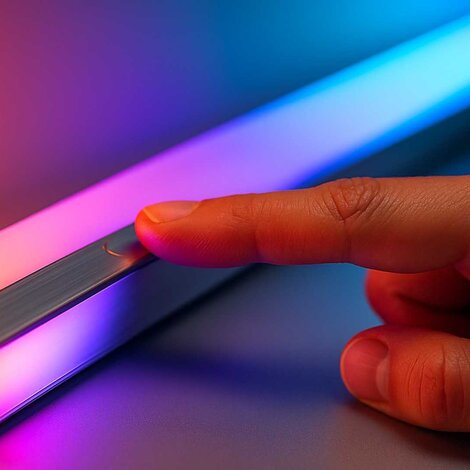 Hoe gebruik je touch sensor in LED profiel?