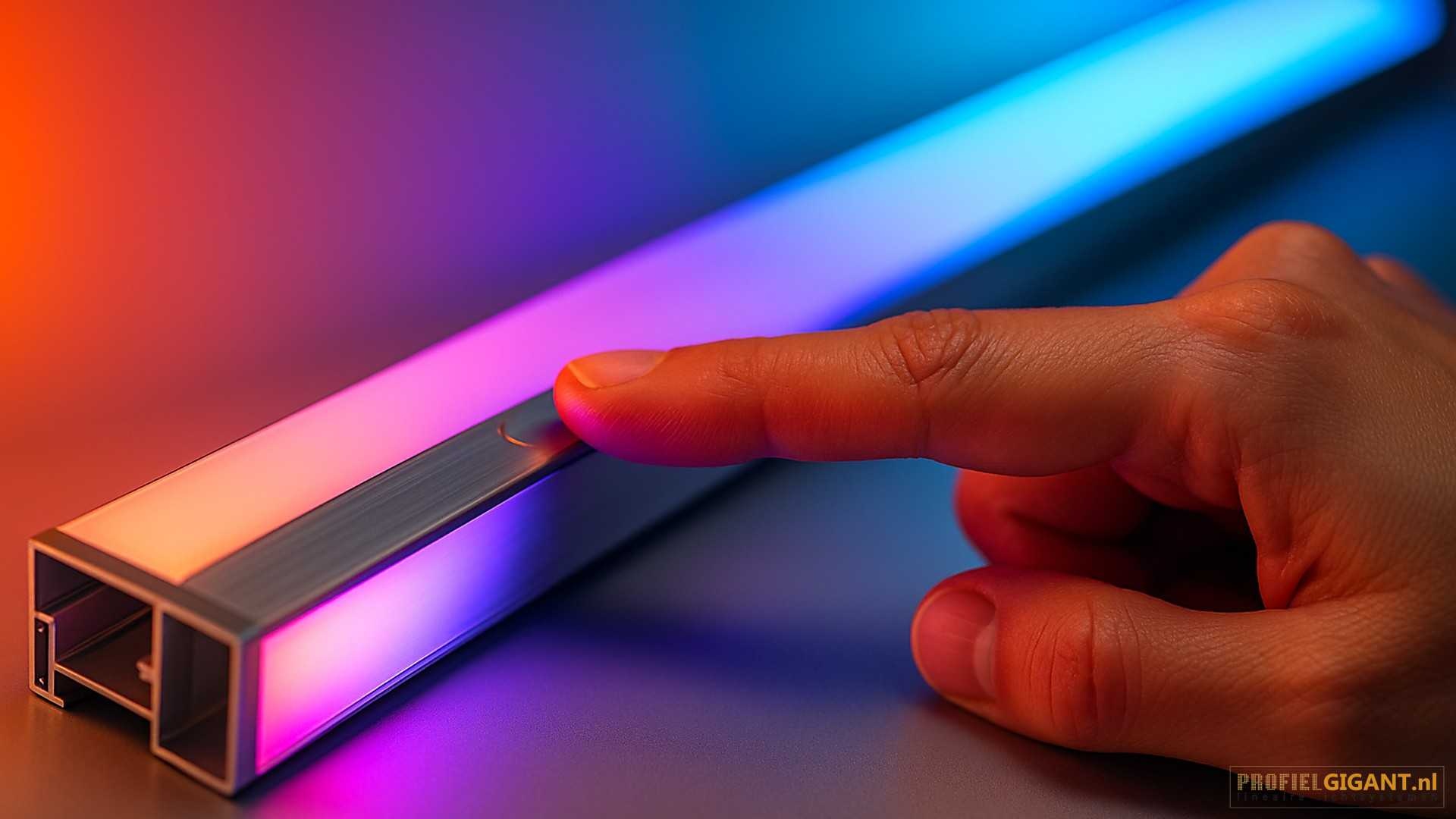 Hoe gebruik je touch sensor in LED profiel?
