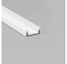 Wit LED profiel inclusief afdekking 24mm x 9mm - 09WIT