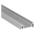 LED profiel inclusief afdekking 24mm x 9mm - 09ALU