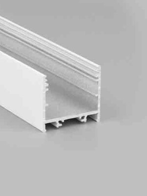 3 meter wit LED XL profiel inclusief afdekking 33,4mm x 29,6mm - XL11WIT