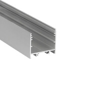 4 meter LED XL profiel inclusief afdekking 33,4mm x 12,8mm - XL11ALU