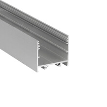 4 meter LED XL profiel inclusief afdekking 33,4mm x 12,8mm - XL11ALU