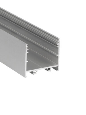 4 meter LED XL profiel inclusief afdekking 33,4mm x 12,8mm - XL11ALU