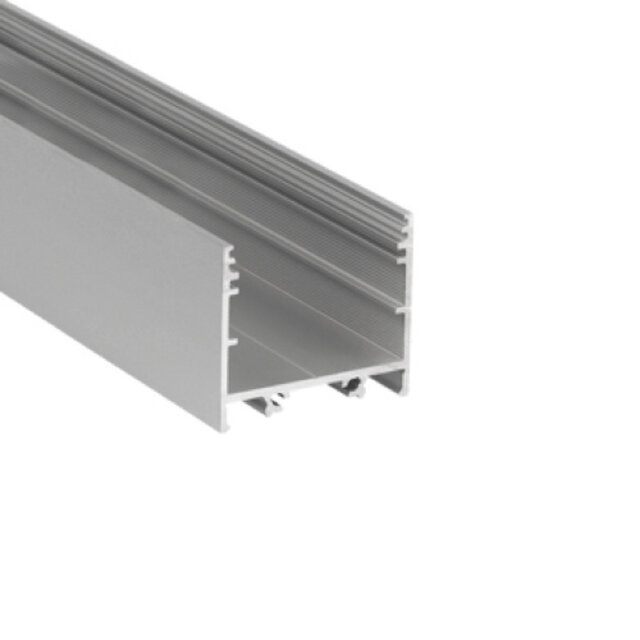 4 meter LED XL profiel inclusief afdekking 33,4mm x 12,8mm - XL11ALU