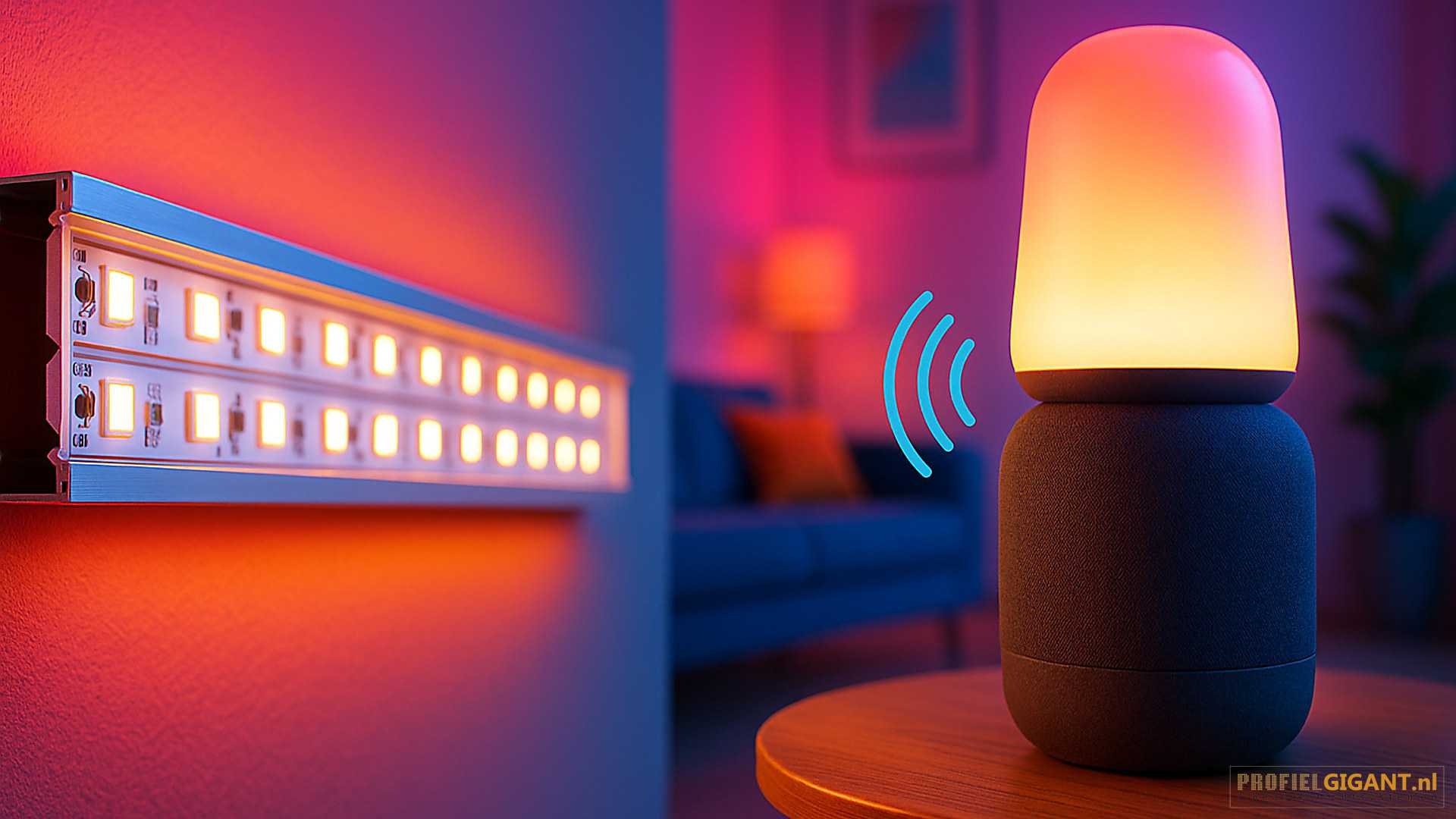 Hoe koppel je strips in LED profiel aan Alexa?