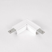 48V L Profiel Connector Plat Rechts - Wit