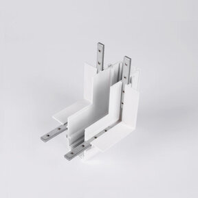 48V Inbouw L Profiel Connector Stereo - Wit