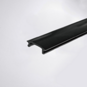 Afdekstrip 48V  2 meter - Zwart