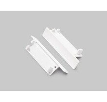 Eindkap met kabeldoorvoer voor LED profiel 09INBOUW-WIT