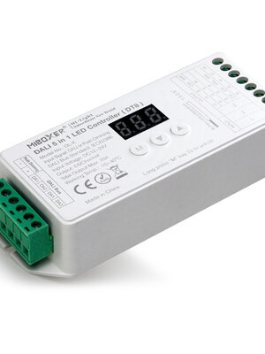 DALI LED controller 5 in 1 LED strip controller - MIBOXER DT8 DL-X