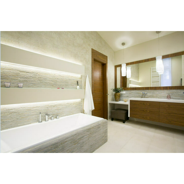 Waterdichte Free Cut COB LED strip natuurlijk wit 13W 1200LM 528LED p/m 24VDC IP65 4000K – 5 meter