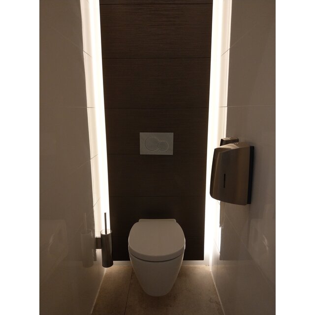 Waterdichte Free Cut COB LED strip natuurlijk wit 13W 1200LM 528LED p/m 24VDC IP65 4000K – 5 meter