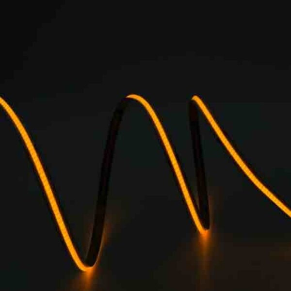 Luksus LED strips PRO LUMEN COB LED strip Geel 11W 1180LM 480 LED’s p/m 24VDC IP20 - 5 meter