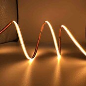 PRO LUMEN COB LED strip Geel 11W 1180LM 480 LED’s p/m 24VDC IP20 - 5 meter