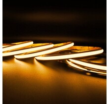 Waterdichte Free Cut COB LED strip extra warm wit 13W 1200LM 528LED p/m 24VDC IP65 2700K – 5 meter