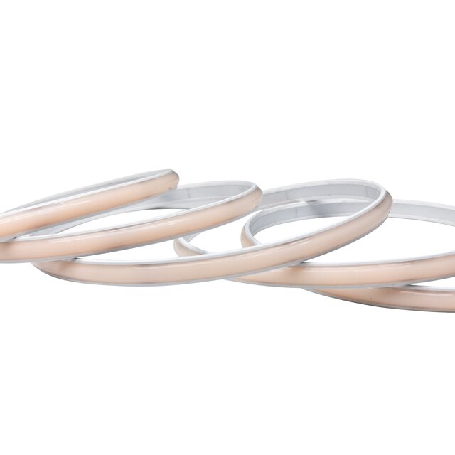 Waterdichte Free Cut COB LED strip warm wit 13W 1200LM 528LED p/m 24VDC IP65 3000K – 5 meter