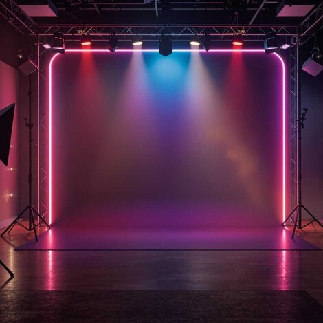 Hoe maak je filmset verlichting in LED profiel?