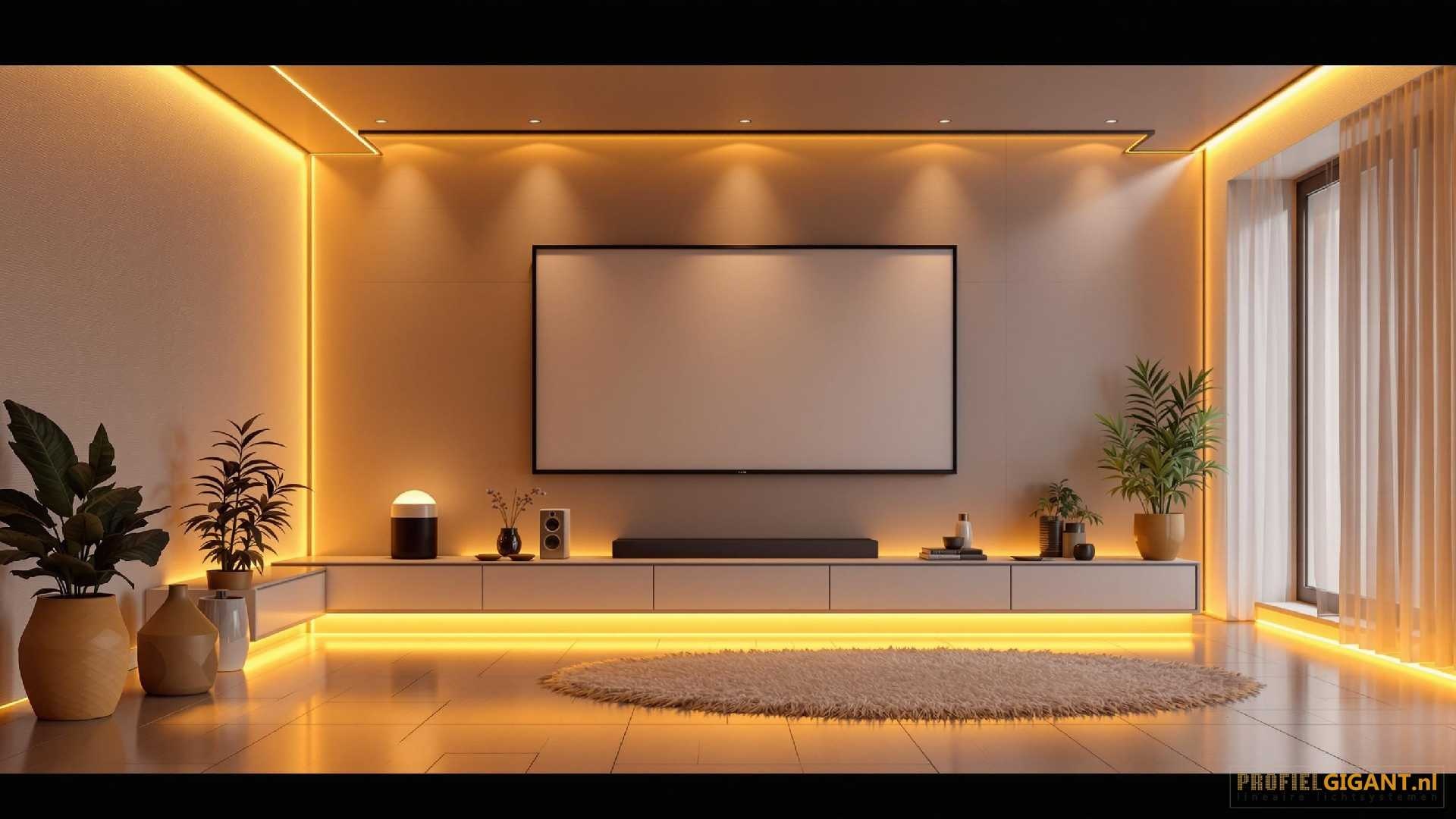 Hoe realiseer je bioscoopverlichting in LED profiel?