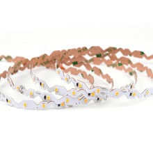 S shape buigbare LED strip natuurlijk wit 4000K IP20 24V 10W 72 LEDs p/m