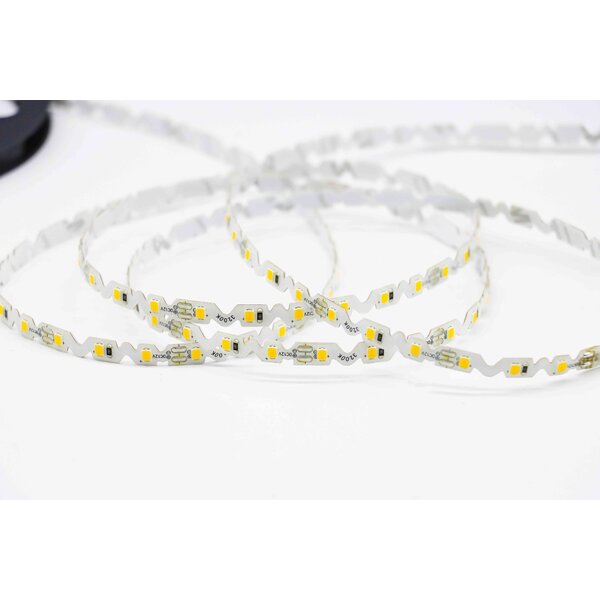 Luksus LED strips S shape buigbare LED strip natuurlijk wit 4000K IP20 24V 10W 72 LEDs p/m