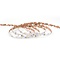 Luksus LED strips S shape buigbare LED strip warm wit 3000K IP20 24V 10W 72 LEDs p/m
