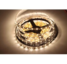 S shape buigbare LED strip warm wit 3000K IP20 24V 10W 72 LEDs p/m