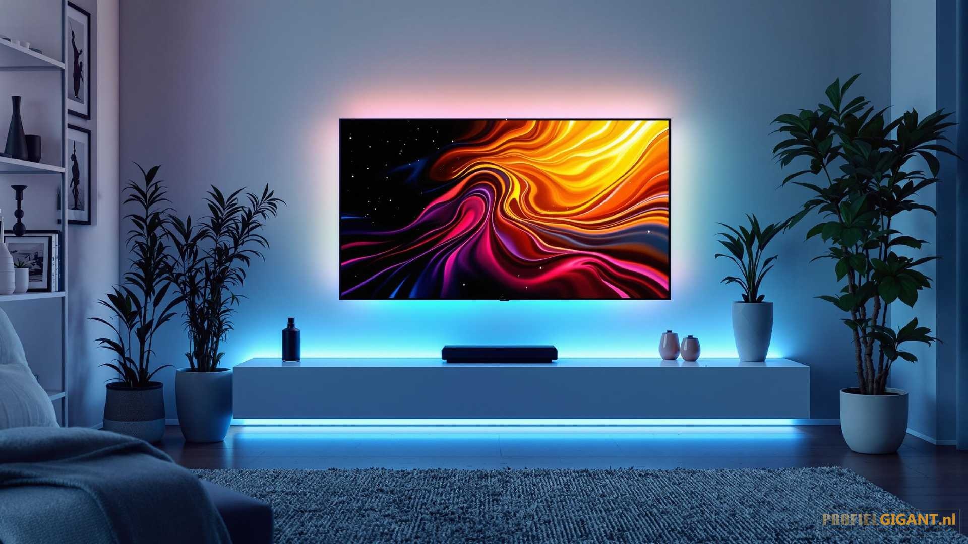 Hoe maak je ambilight effect in LED profiel?
