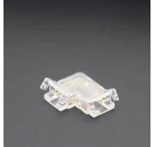 Dual white COB LED strip hoek connector 90 graden soldeervrij – klik connector 10mm - IP20