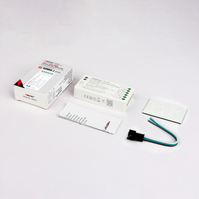 SPI+DMX DIGILED Controller 5-in-1 - Enkelkleurig/RGB/RGBW/RGBWW/RGBCCT 1024 pixel - 5V-12V-24V - Miboxer SPIW5