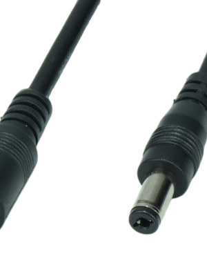 DC 2.5/5.5 mm verlengkabel voor LED voedingen 100cm - POSDC-Y-PS25-1.0