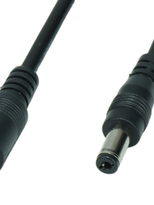 DC 2.1/5.5 mm verlengkabel voor LED voedingen 100cm - POSDC-Y-PS21-1.0