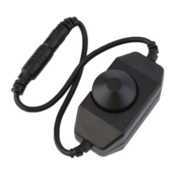 LED draaidimmer 12 & 24 Volt max 8 ampere - Zwart 2025AF6093