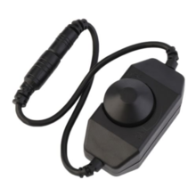 LED draaidimmer 12 & 24 Volt max 8 ampere - Zwart 2025AF6093