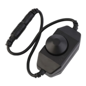 LED draaidimmer 12 & 24 Volt max 8 ampere - Zwart 2025AF6093