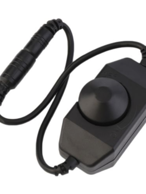 LED draaidimmer 12 & 24 Volt max 8 ampere - Zwart 2025AF6093