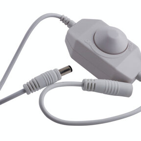 LED draaidimmer 12 & 24 Volt max 8 ampere - Wit 2025AK4471