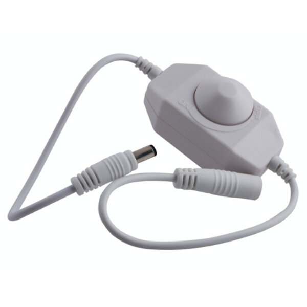 Luksus LED dimmer LED draaidimmer 12 & 24 Volt max 8 ampere - Wit Wit 2025AK4471