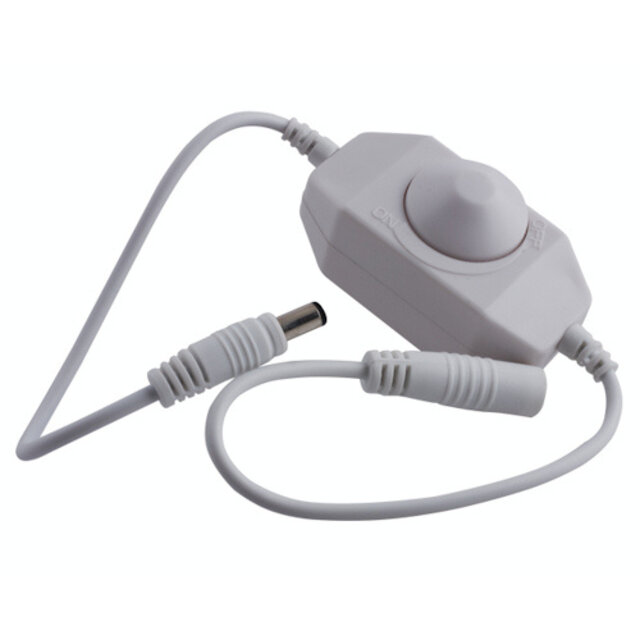 LED draaidimmer 12 & 24 Volt max 8 ampere - Wit Wit 2025AK4471